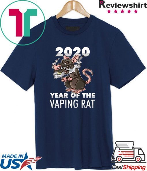 Happy New Year 2020 – Year Of The Vaping Rat T-Shirt