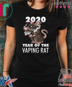 Happy New Year 2020 – Year Of The Vaping Rat T-Shirt