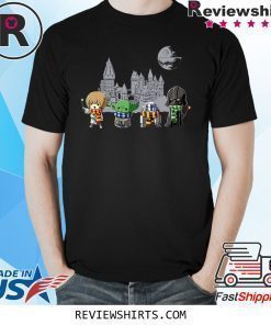 Harry Potter Baby Yoda And Darth Vader Shirt