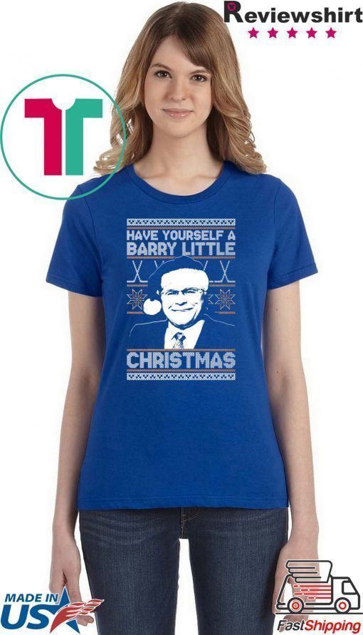 Have yourself a Barry Little Christmas Offcial T-Shirt