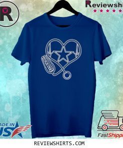 Heartbeat Nurse Love Dallas Cowboys Shirt