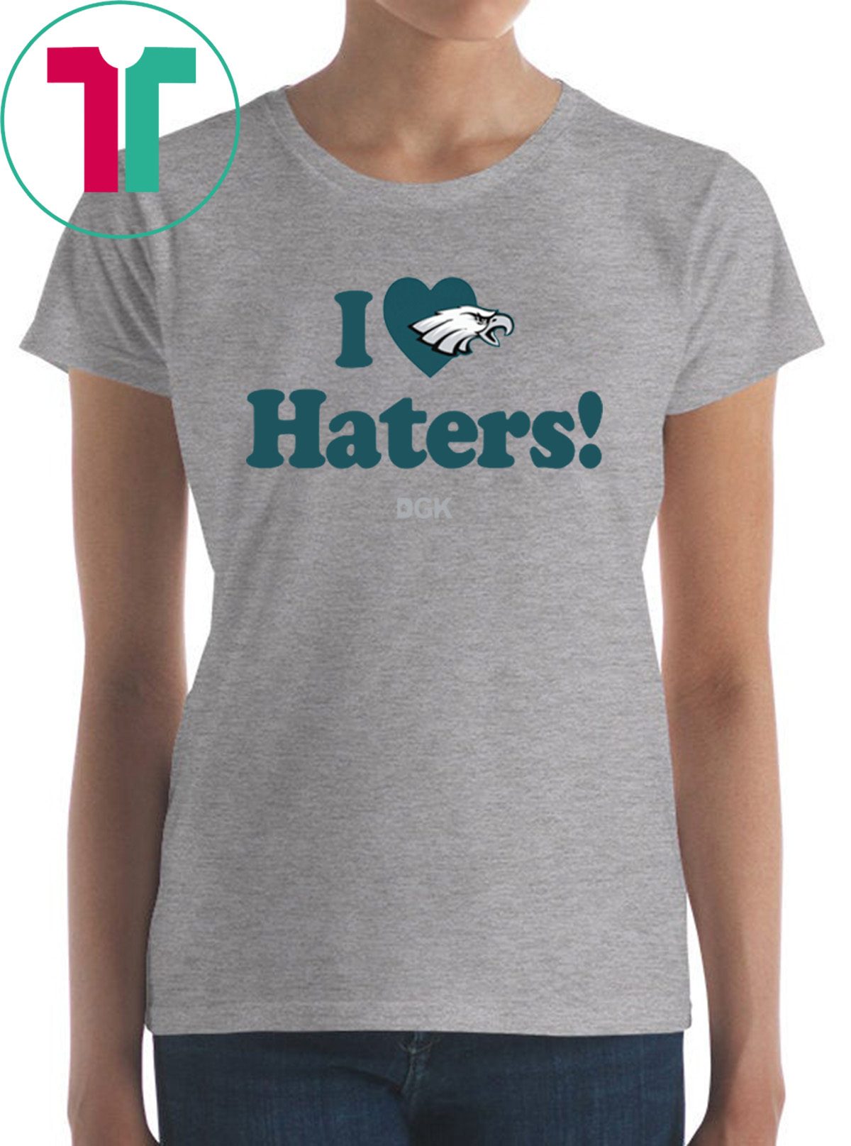 Philadelphia Eagles T-Shirt - Rick Lovato I Love Haters Shirt - ReviewsTees