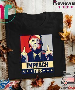 Impeach This Trump Impeachment Republican Political Unisex T-Shirt