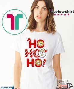 Indiana Pacers NBA Basketball Ho Ho Ho Santa Claus Merry Christmas Shirt