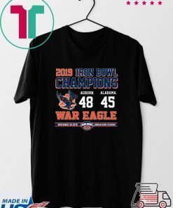Iron Bowl Champions 2019 Auburn Tigers T-Shirt
