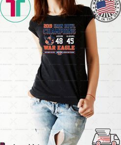Iron Bowl Champions 2019 Auburn Tigers Tee Shirt