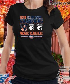 Iron Bowl Champions 2019 Auburn Tigers T-Shirt