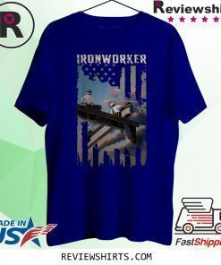 Ironworker American Flag T-Shirt