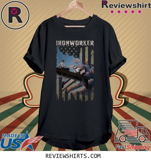 Ironworker American Flag T-Shirt