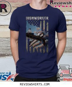 Ironworker American Flag T-Shirt