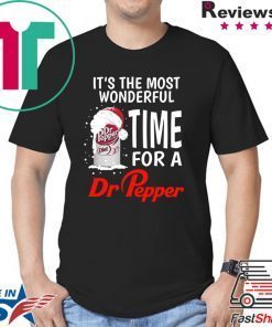 It’s the most wonderful time of a Dr Pepper shirt