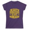 Jeaux Burreaux Is My Hereaux Shirt T-Shirt Joe Burrow Tigers Tee Louisiana State Shirt