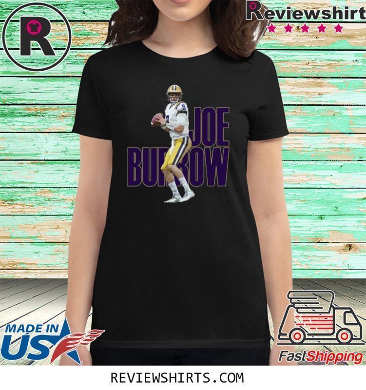 Joe Burrow Cincinnati Bengals Womens Black Player Player T-Shirt - 17321000