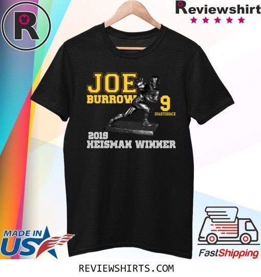 Joe Burrow Quarterback 2019 Heisman Winner T-Shirt