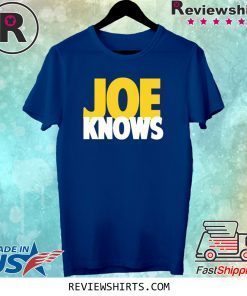 Joe Knows Joe Burrow Heisman Louisiana Football Fan T-Shirt