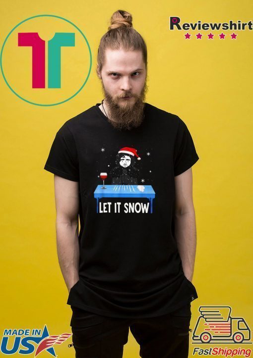 Jon Snow Let It Snow Christmas Shirt