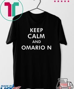 Keep Calm And Omarion Tee Shirt