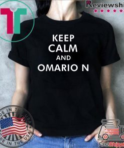 Keep Calm And Omarion Tee Shirt