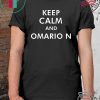 Keep Calm And Omarion Tee Shirt