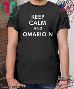 Keep Calm And Omarion Tee Shirt