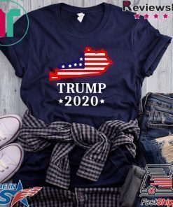 Kentucky For Trump 2020 GOP KY State Map Shirt