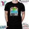 Kermit The Frog Doing Coke Walmart Cocaine Santa Let It Snow T-Shirt