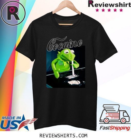 Official Kermit the frog doing coke shirt