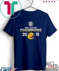 LSU Tigers West Division Champion 2019 Shirt