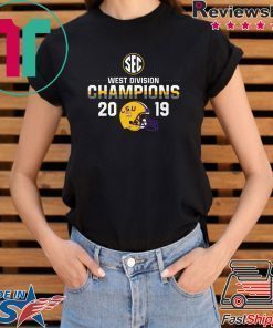 LSU Tigers West Division Champion 2019 Shirt