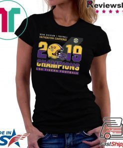 LSu Tigers Football Ncaa division football southeastern conference 2019 champions shirt