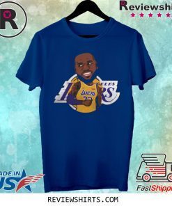 LeBron James Chibi Los Angeles Lakers Shirt