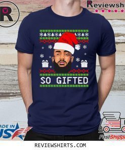 Lebron James Santa So Gifted Ugly Christmas 2020 T-Shirt