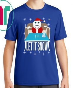 Let It Snow Santa Cocaine Walmart T-Shirt