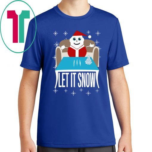 Let It Snow Santa Cocaine Walmart T-Shirt