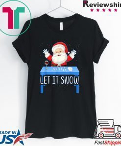 Let It Snow Santa Coke Shirt