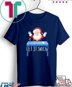 Let It Snow Santa Coke Shirt