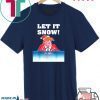 Let It Snow Trump Cocaine Santa Christmas T-Shirt