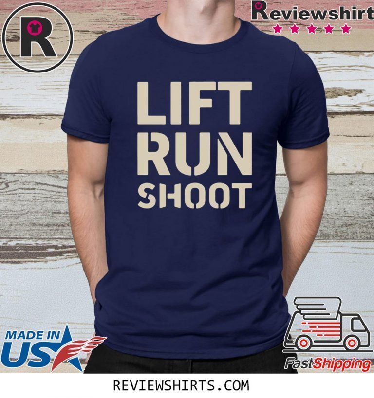 train lift shoot shirt