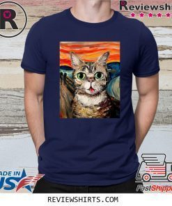 Lil Bub The Scream Vincent Van Gogh Shirt