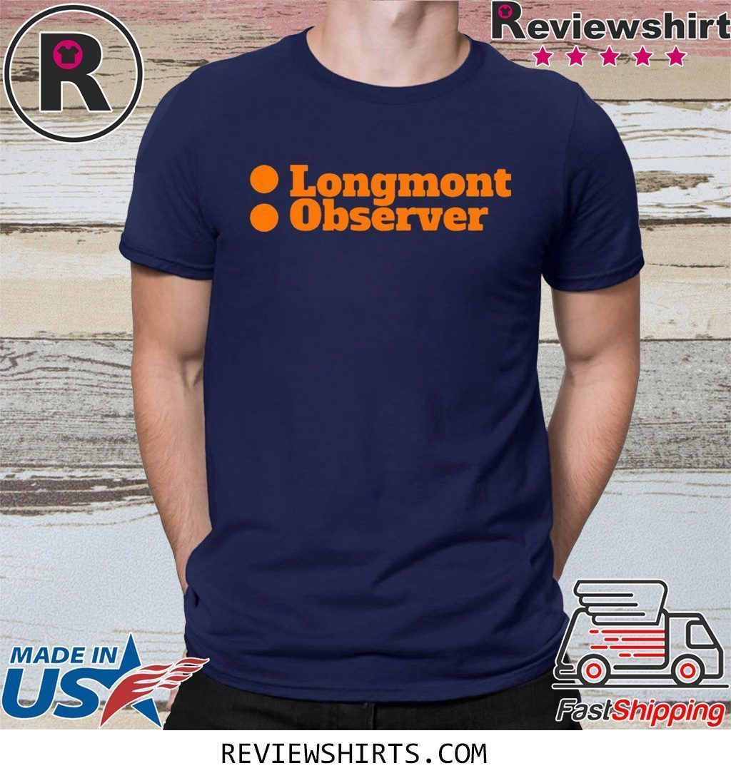 Longmont Observer Orange Shirt