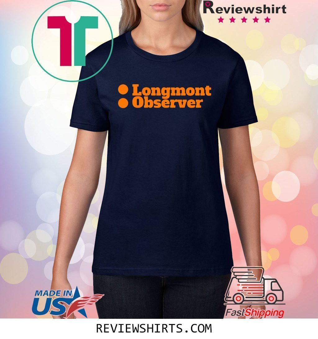 Longmont Observer Orange Shirt