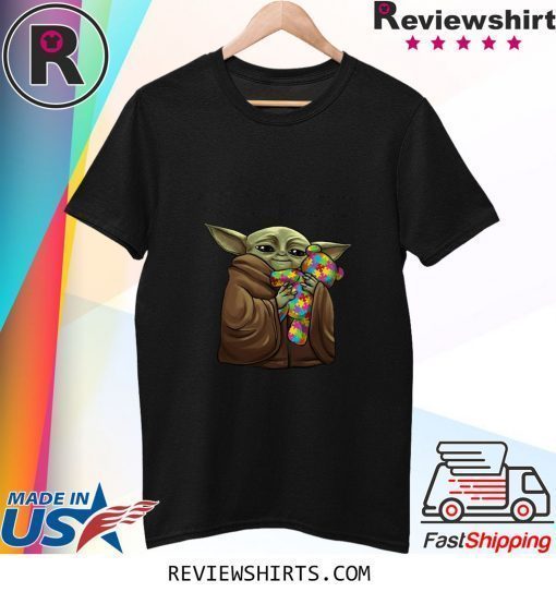 Master Yoda Hug Teddy Autism Shirt