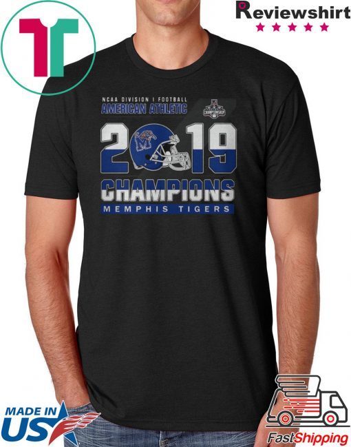 Memphis Tigers Division Athletic coast 2019 champions shirt