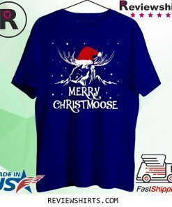 Merry Christmoose Christmas Xmas T-Shirt