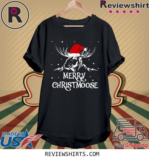 Merry Christmoose Christmas Xmas T-Shirt