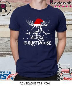 Merry Christmoose Christmas Xmas T-Shirt