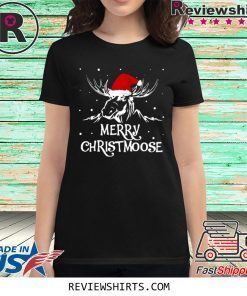 Merry Christmoose Christmas Xmas T-Shirt