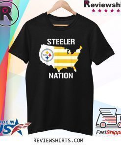 Nation Football Team Pittsburgh Steeler Shirt