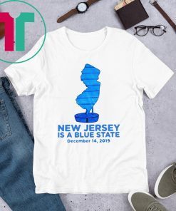 New Jersey Is A Blue State T-Shirt