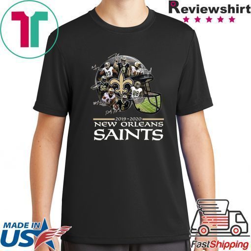 New Orleans Saints 2019 2020 And Signatures Shirt